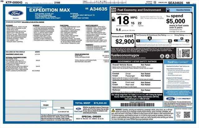 2025 Ford Expedition Active MAX