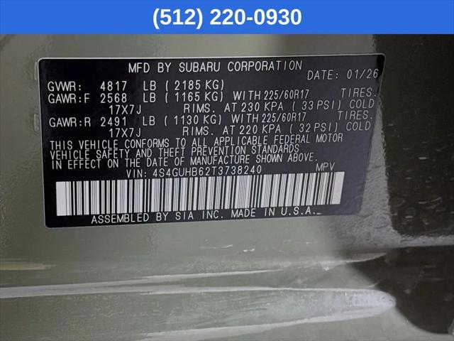 2026 Subaru Crosstrek Standard