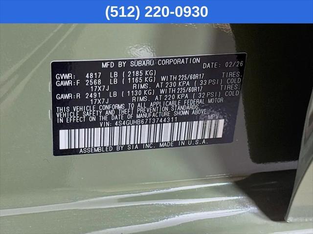 2026 Subaru Crosstrek Standard