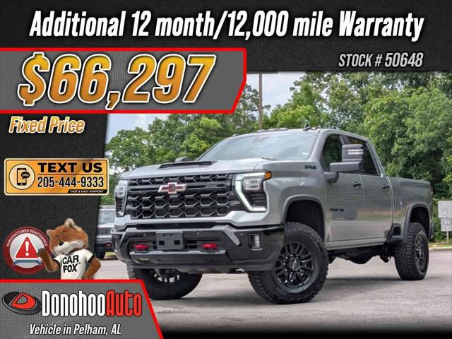 2025 Chevrolet Silverado 2500HD 4WD Crew Cab Standard Bed ZR2 for sale in Pelham, AL