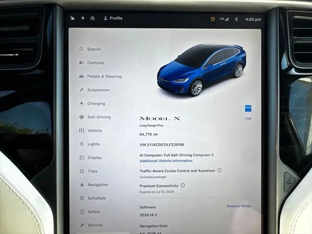 2020 Tesla Model X Long Range Dual Motor All-Wheel Drive