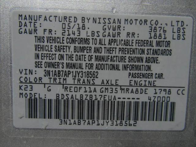 2018 Nissan Sentra S