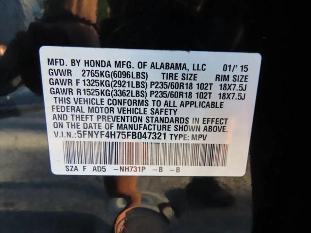 2015 Honda Pilot EX-L