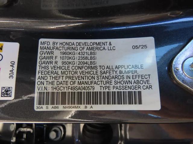 2025 Honda Accord Sedan SE