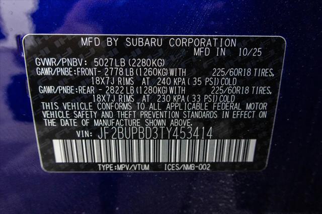 2026 Subaru Outback Premium