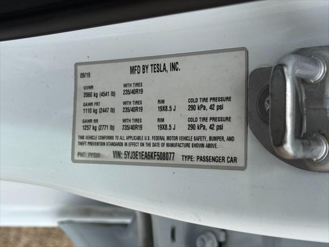 2019 Tesla Model 3 Standard Range Plus