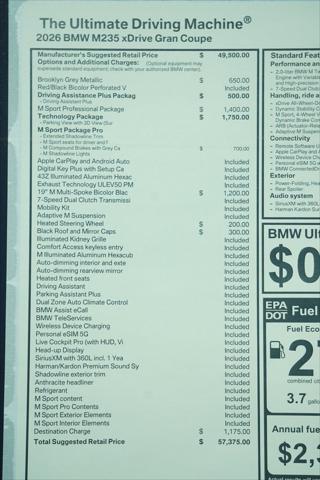 2026 BMW M235 Gran Coupe xDrive
