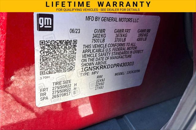 2023 Chevrolet Tahoe 4WD RST