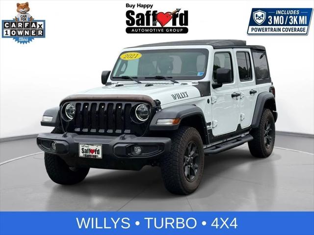 2021 Jeep Wrangler Unlimited Willys 4x4 2021 Jeep Wrangler Unlimited Willys 4x4