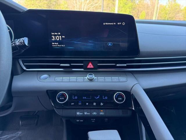 2024 Hyundai Elantra Hybrid Blue