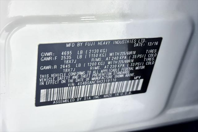 2017 Subaru Outback 2.5i Limited