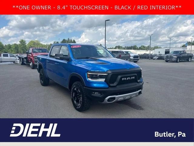 2022 RAM 1500 Rebel Crew Cab 4x4 57 Box 2022 RAM 1500 Rebel Crew Cab 4x4 57 Box