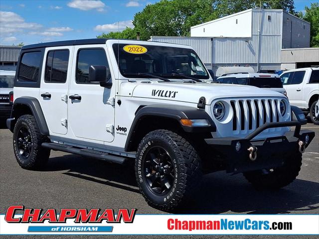 2022 Jeep Wrangler Unlimited Willys 4x4 2022 Jeep Wrangler Unlimited Willys 4x4