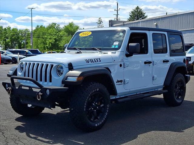 2022 Jeep Wrangler Unlimited Willys 4x4 2022 Jeep Wrangler Unlimited Willys 4x4