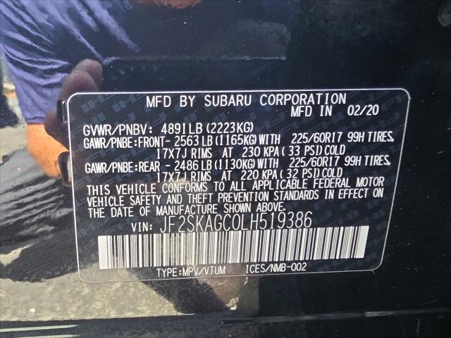 2020 Subaru Forester Premium