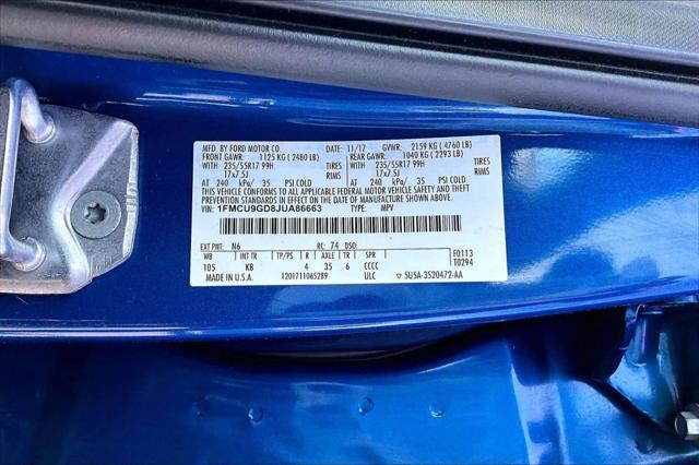2018 Ford Escape SE