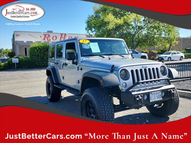 2017 Jeep Wrangler Unlimited Sport 4x4 for sale in Roseville, CA