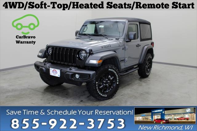2023 Jeep Wrangler 2-Door Willys 4x4 for sale in New Richmond, WI