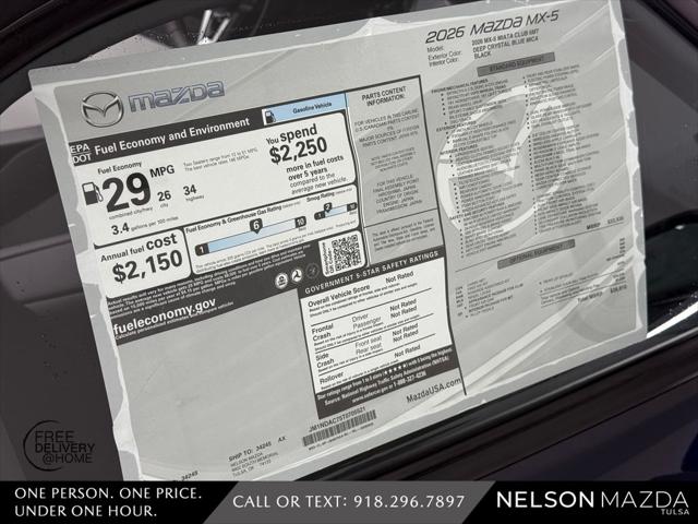 2026 Mazda MX-5 Club