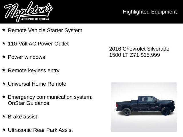 2016 Chevrolet Silverado 1500 2LT