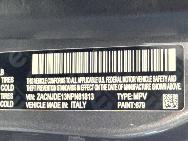 2022 Jeep Renegade Altitude 4x4