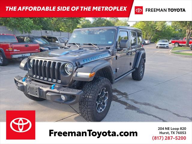 2021 Jeep Wrangler 4xe Unlimited Rubicon 4x4 for sale in Hurst, TX