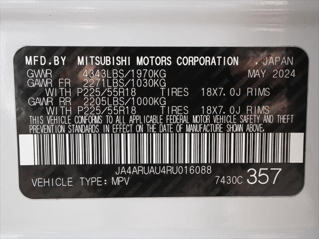 2024 Mitsubishi Outlander Sport SE