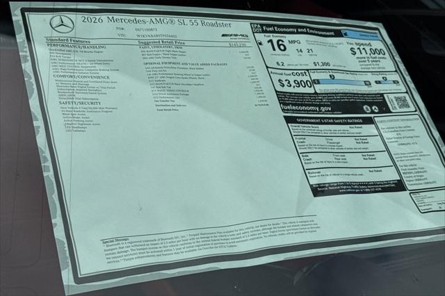 2026 Mercedes-Benz SL 4MATIC+