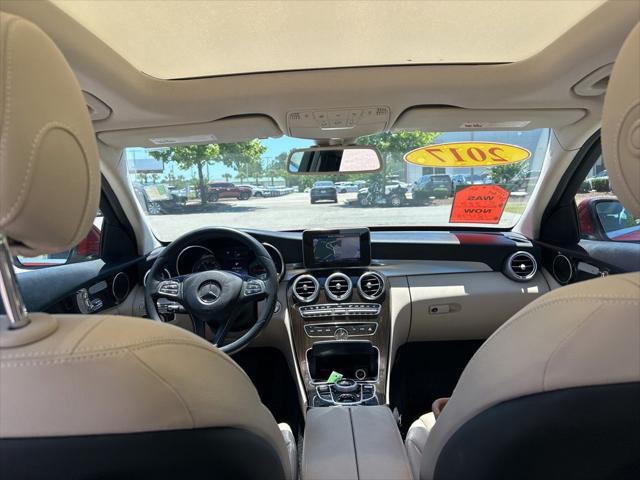 2017 Mercedes-Benz C-CLASS C 300 4MATIC