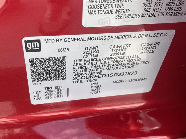 2025 Chevrolet Silverado 1500 4WD Crew Cab Short Bed LT Trail Boss