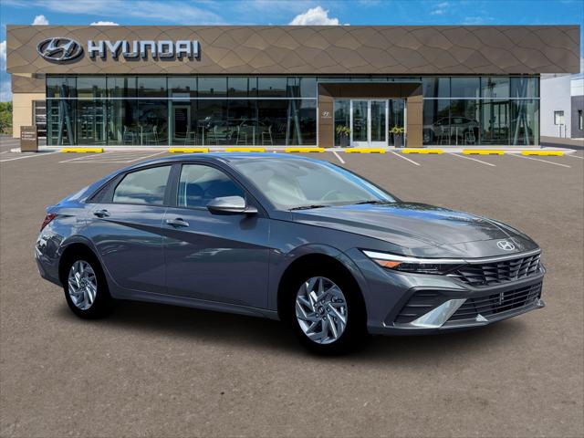 2026 Hyundai Elantra Hybrid Blue