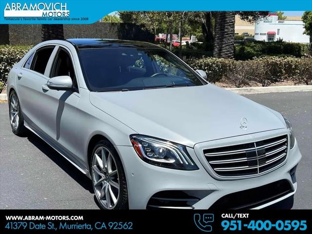 2018 Mercedes-Benz S 560 Sedan for sale in Murrieta, CA