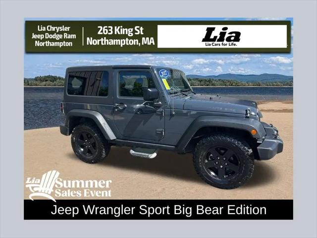 2017 Jeep Wrangler Big Bear 4x4 for sale in Northampton, MA