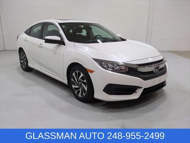 2017 Honda Civic EX for sale in Southfield, MI