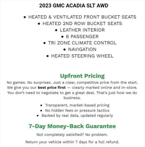 2023 GMC Acadia AWD SLT for sale in Oshkosh, WI