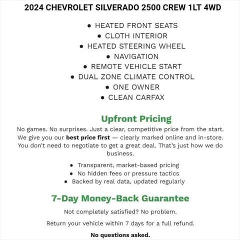 2024 Chevrolet Silverado 2500HD 4WD Crew Cab Standard Bed LT for sale in Oshkosh, WI