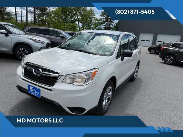 2016 Subaru Forester 2.5i for sale in Williston, VT