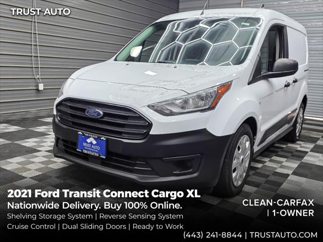 2021 Ford Transit Connect XL 105'' SWB Minivan/Van w/Shelving Storage System for sale in Sykesville, MD