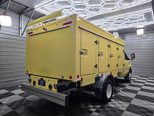 2022 Ford E-Series Cutaway 158'WB DRW Commercial Utility Van & KUV Service Freezer Body