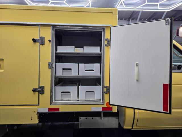 2022 Ford E-Series Cutaway 158'WB DRW Commercial Utility Van & KUV Service Freezer Body