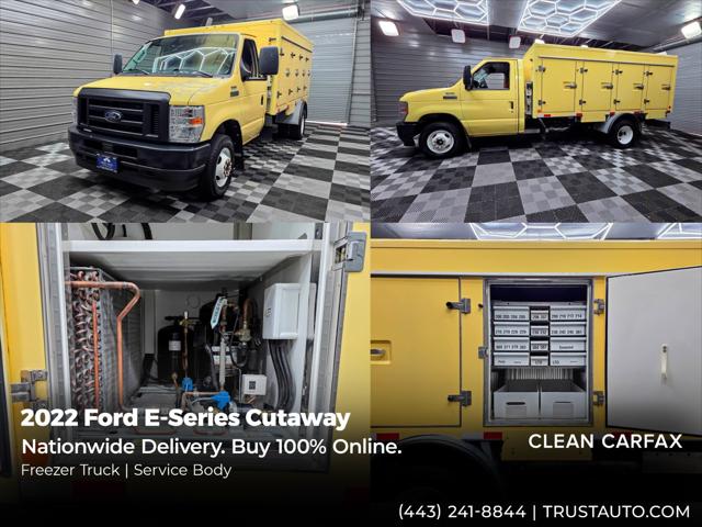 2022 Ford E-Series Cutaway 158'WB DRW Commercial Utility Van & KUV Service Freezer Body for sale in Sykesville, MD