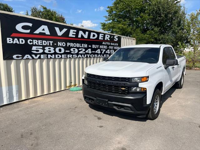 2021 Chevrolet Silverado 1500 4WD Double Cab Standard Bed WT for sale in Durant, OK