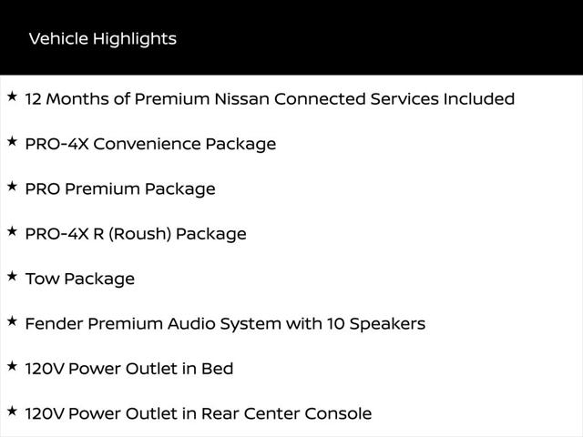 2026 Nissan Frontier Crew Cab PRO-4X 4x4