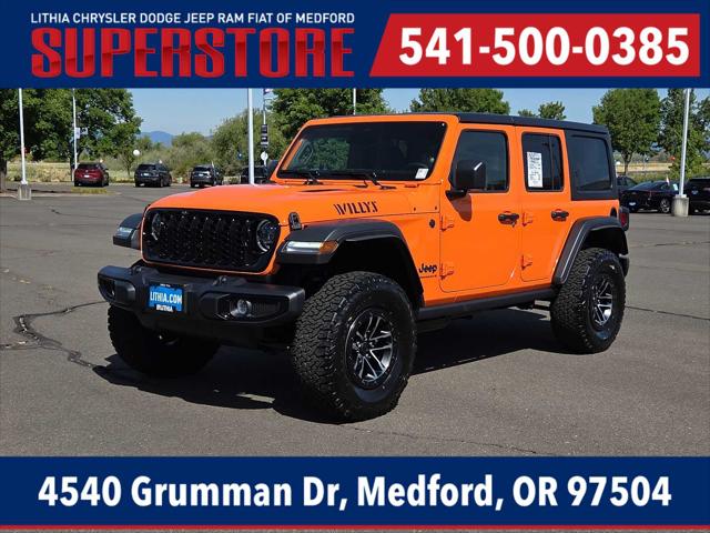 2026 Jeep Wrangler WRANGLER 4-DOOR WILLYS 2026 Jeep Wrangler WRANGLER 4-DOOR WILLYS