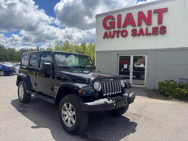 2017 Jeep Wrangler Unlimited Sahara 4x4 for sale in East Syracuse, NY