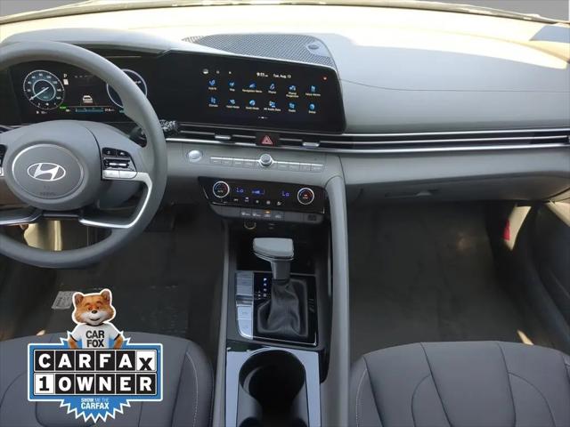 2024 Hyundai Elantra Hybrid Blue