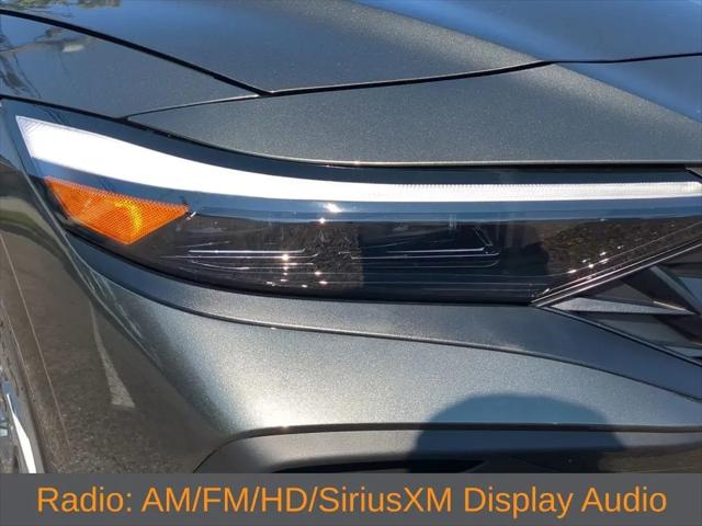 2024 Hyundai Elantra Hybrid Blue