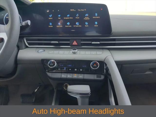 2024 Hyundai Elantra Hybrid Blue