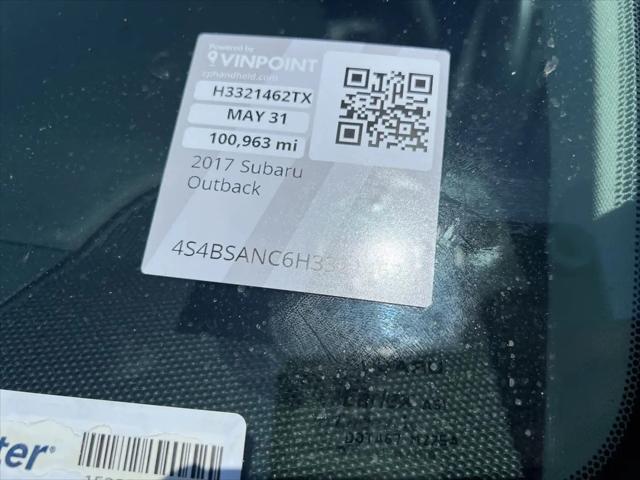 2017 Subaru Outback 2.5i Limited