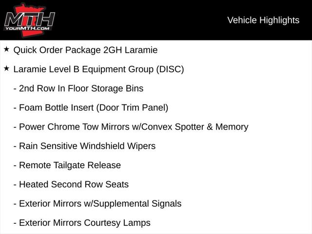 2022 Ram 2500 Laramie Crew Cab 4x4 6'4" Box